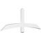 Ekena Millwork Bellingham Architectural Grade PVC Gable Bracket, 60"W x 22 1/2"H x 2"D x 4"F, 9/12 Pitch GBP060X23X0204BEL00 - alternate 1